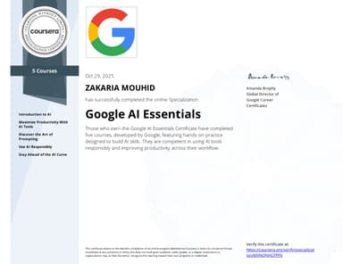 Google AI Essentials V1