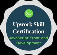 Upwork Skill Certification - Javascript Front-End Development